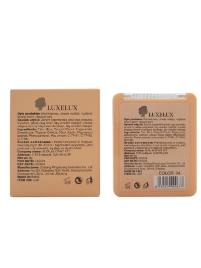 Luxelux Púder v lisovanej forme 02 8g