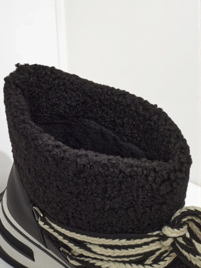 Ženski škornji a'la za sneg s krznom Verruna