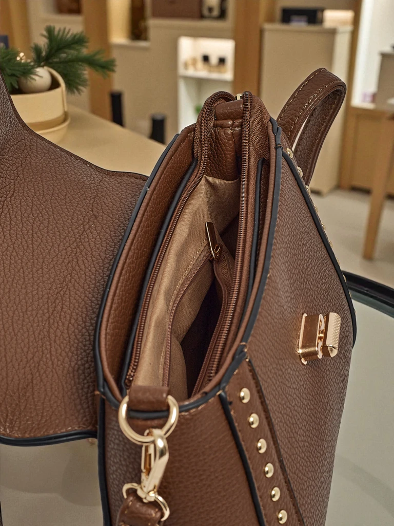 Majhna ženska torbica iz eko usnja Merlina