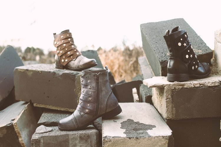 Černé tašky Livija star - Obuv