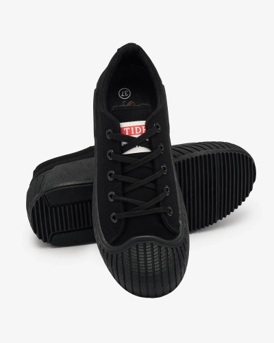 Royalfashion Black Brigera športové tenisky na platforme