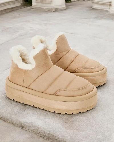 Royalfashion Dámske krátke čižmy Zoeno a'la snow boots