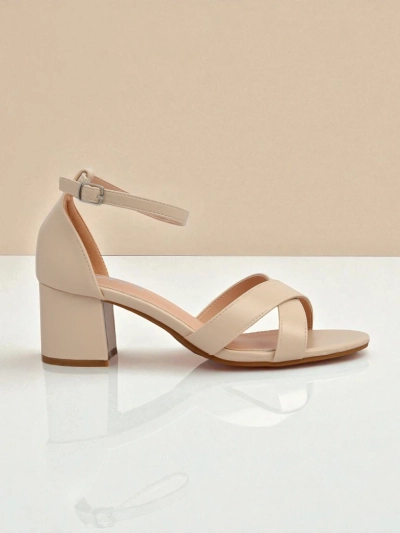 Royalfashion Dámske sandále s nízkym blokovým opätkom Eleganza Strap