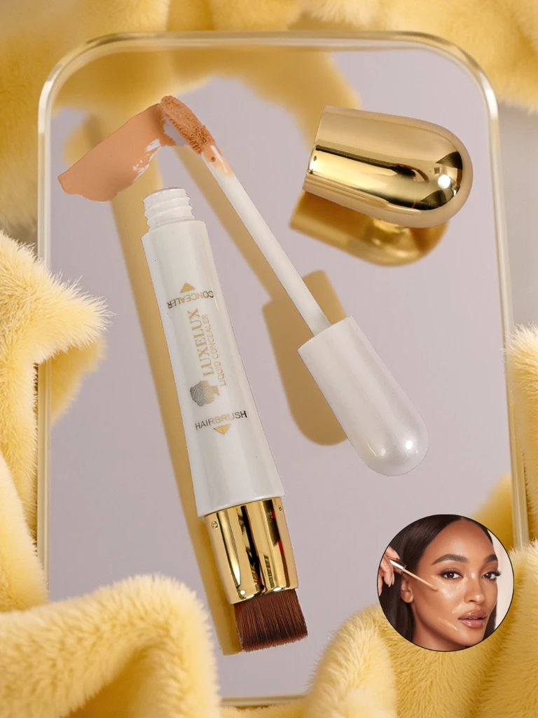 Aurelia Luxelux Concealer – vodoodporen korektor s čopičem za ličenje