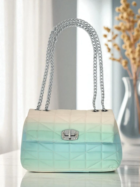 Royalfashion Malá dámska kabelka vyrobená z ekokože ombre Sophie Rose