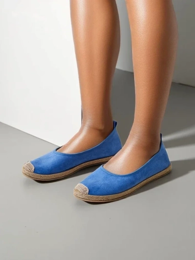 Royalfashion Dámske ekologické semišové espadrilky Aroles