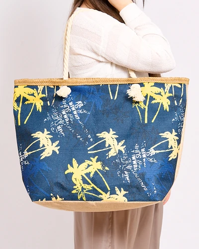 Royalfashion Veľká látková taška s potlačou