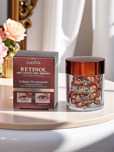 Sadoer Athena Retinol Collagen – kapsule za predel okoli oči proti gubam 40 g