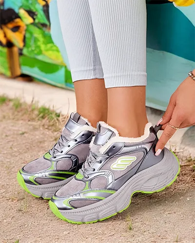 Royalfashion Dámske zateplené tenisky Cimen