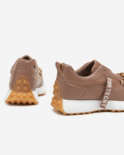 Hnedo-ružová dámska športová obuv Arikas - Obuv