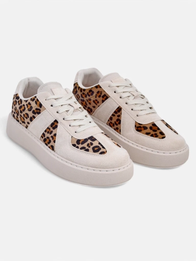 Royalfashion Dámske športové tenisky s leopardím vzorom Big Cat