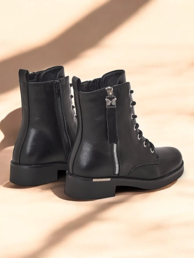 Royalfashion Dámske čižmy na šnurovanie Selocii