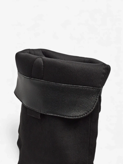 Ženski eko semiš škornji s peto Ferrevi