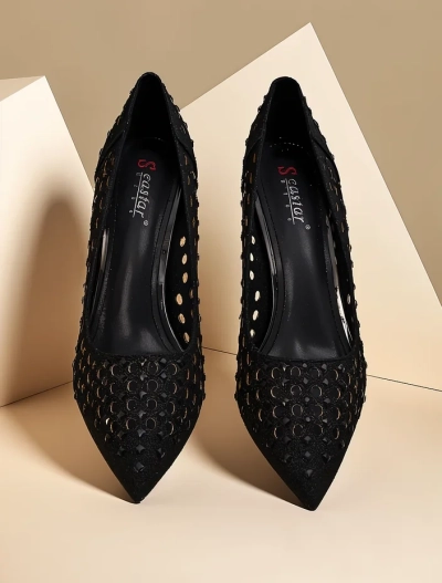 Royalfashion Dámske otvorené stilettos Ecatte