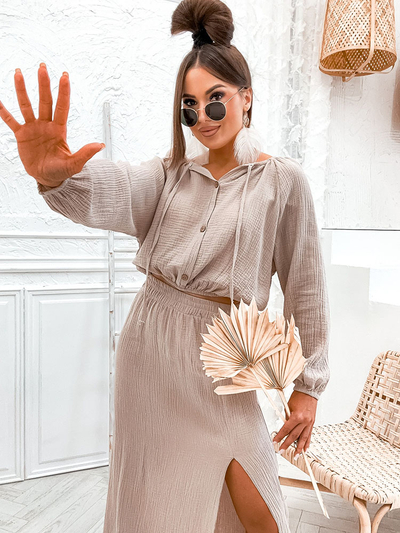 Royalfashion Dámsky komplet so sukňou