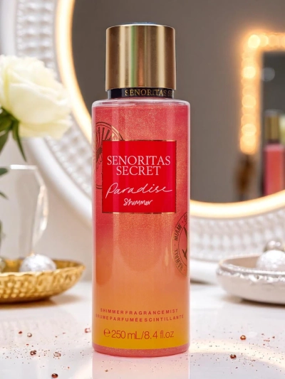 Senoritas Secret Body Mist Paradise Shimmer s trblietkami