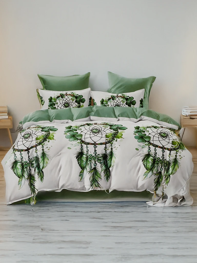 Royalfashion Vzorčasta posteljnina 180x200 komplet 3 DELI