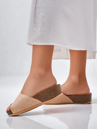 Sandále Royalfashion pre ženy na nízkom klinu Maderas