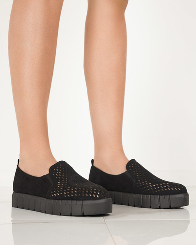 Dámske čierne prelamované topánky Ihalmi - Obuv