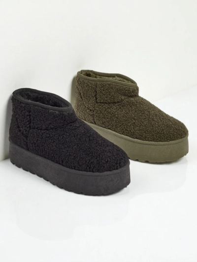 Kratki ženski škornji a'la za sneg Marellin