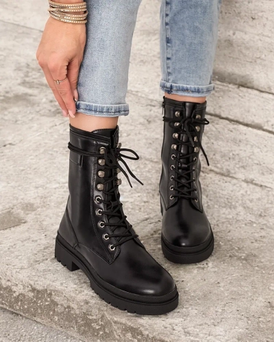 Royalfashion Dámske vysoké čižmy Ubbus bagger