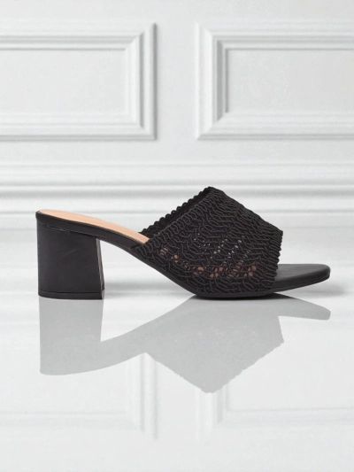 Royalfashion Ženski natikači s peto Sole Bloom