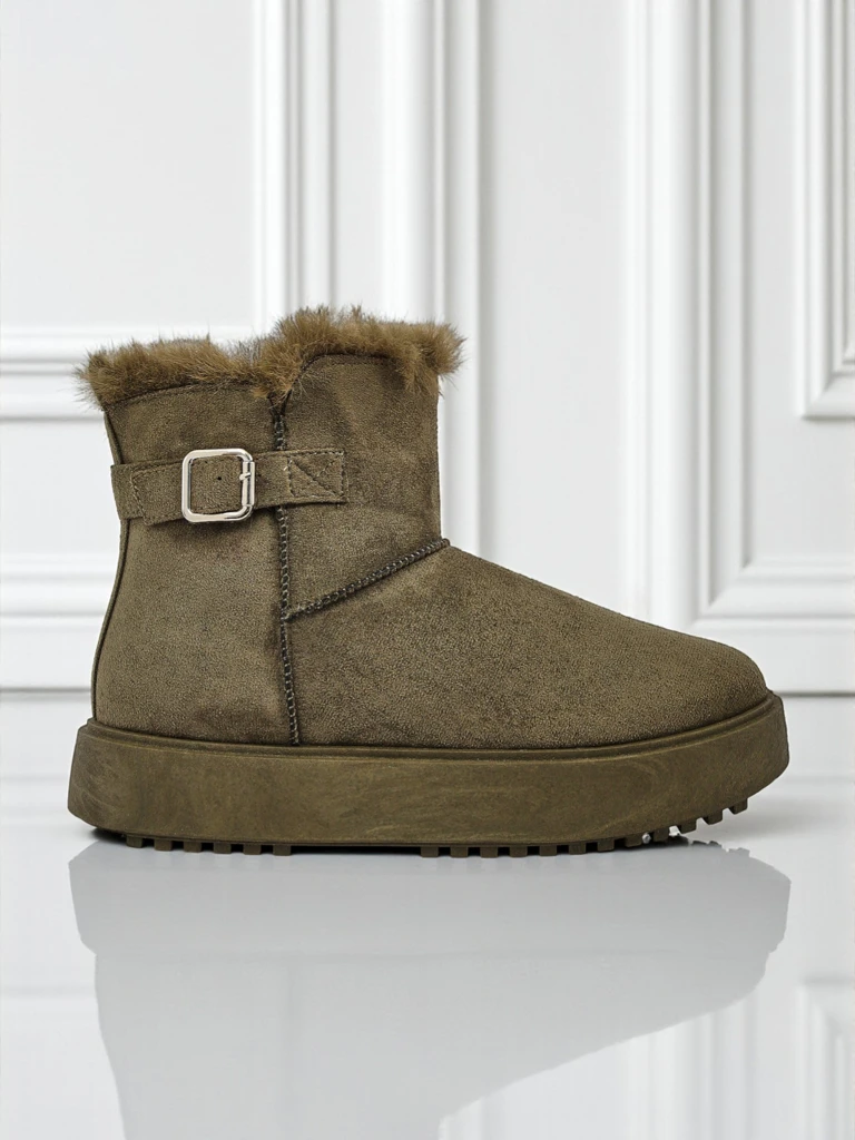 Royalfashion Kratki ženski škornji a'la za sneg Aurelia Classico