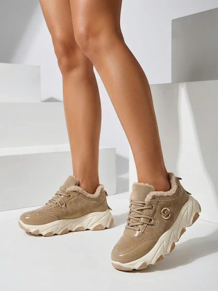 Royalfashion Dámske zateplené tenisky Caroz