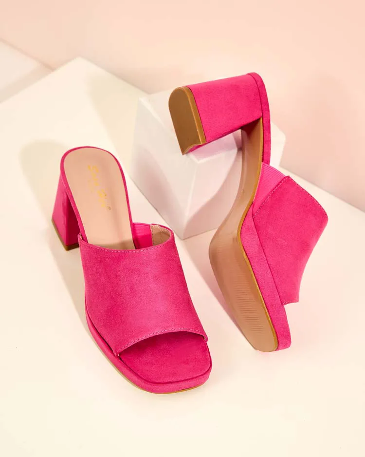 Royalfashion Dámske žabky na podpätku Opetikas