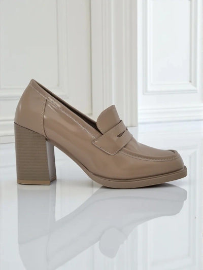 Royalfashion Ženski mokasini s peto Minerva