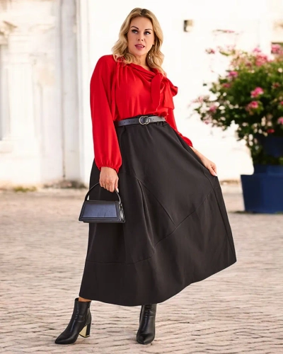 Royalfashion Dámska midi sukňa