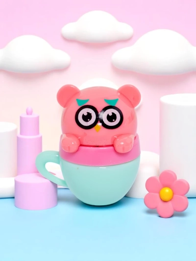 Detský balzam na pery s medvedíkom v šálke – hydratuje a regeneruje