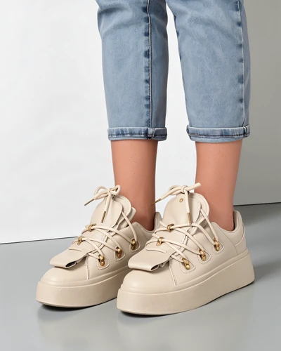 Royalfashion Dámske tenisky s dekoratívnym jazykom Domatories