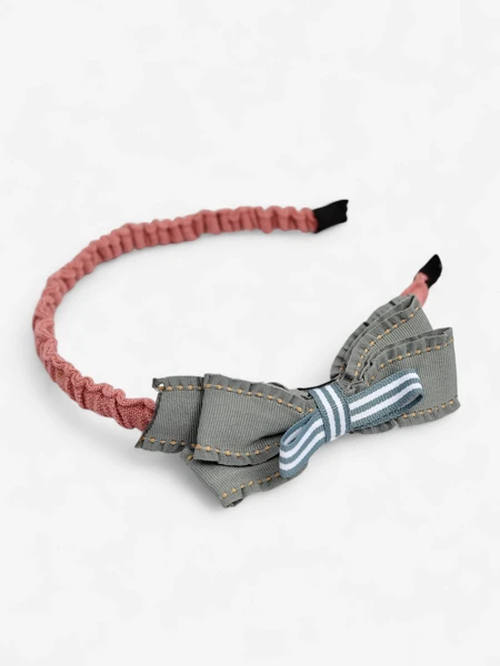 Royalfashion Otroška naglavna opaska za lase s pentljo