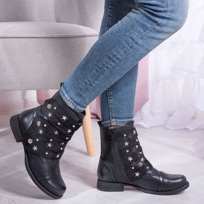 Černé tašky Livija star - Obuv