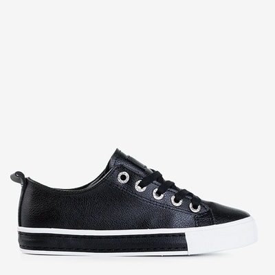 Dámske čierne tenisky Zuta - Obuv