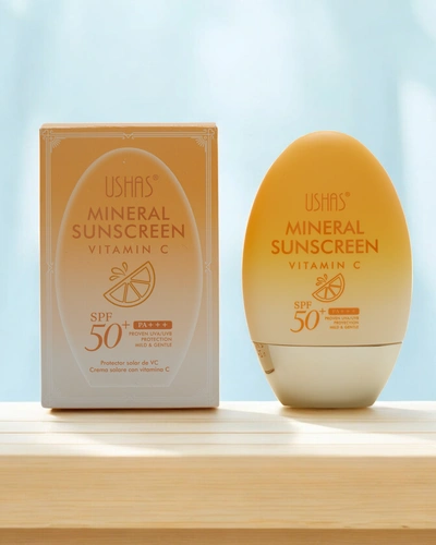 Ushah opaľovací krém s vitamínom C 50 SPF 60g