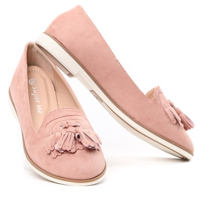 Różowe mokasyny Ellie- Obuwie