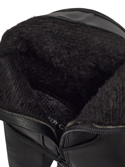 Ženski gležnjarji iz eko usnja s peto Sylvarra