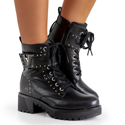 Čierne tašky s dýzami Valica - Obuv