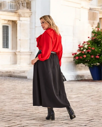 Royalfashion Dámska midi sukňa