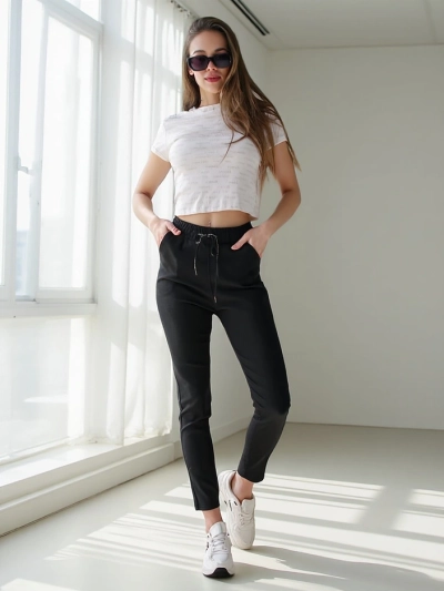 Royalfashion Bavlnené treggings pre ženy