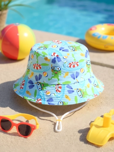 Royalfashion Detský klobúk Bucket Farebný Bucket