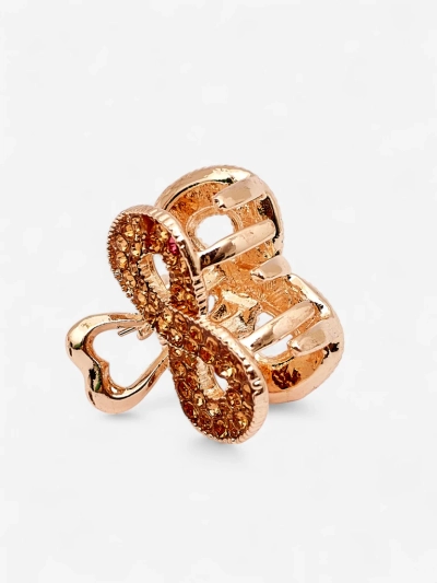 Royalfashion Lasnica za lase s cirkoni TwinkleGrip