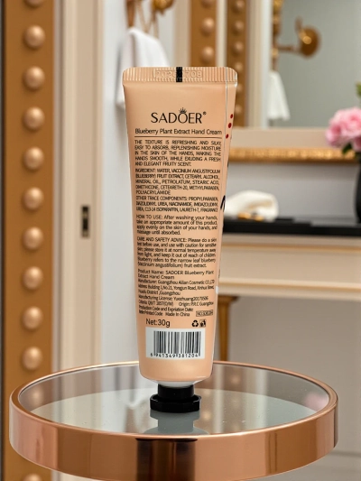 Krema za Roke SADOER Za Otroke 30g z Izvlečkom Jagodičja