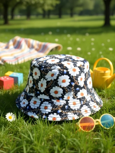Royalfashion Detský klobúk Bucket Hat Color Splash Bucket