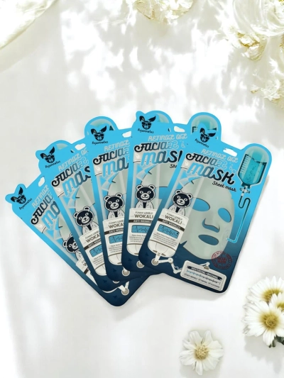 Maska na tvár s retinolom, proti vráskam, zvlhčujúca a iluminujúca