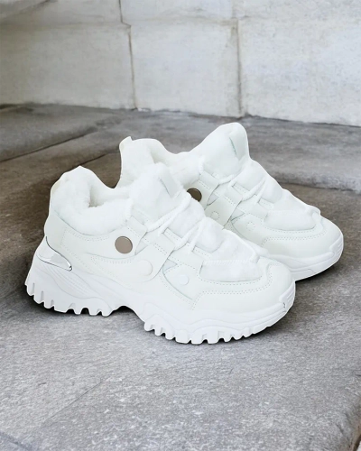 Royalfashion Dámske tenisky s kožušinovou výstielkou Poriomo