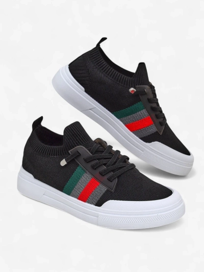 Royalfashion Dámske tenisky s farebnými pásikmi Ettas