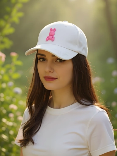 Royalfashion šiltovka s nášivkou Bunny Chic